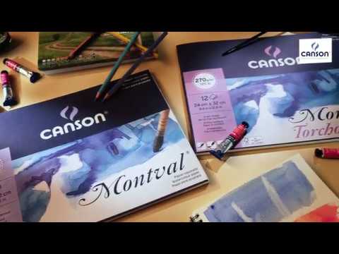 ■ Canson - Montval - Watercolour Pad - 300gsm 24 x 32cm