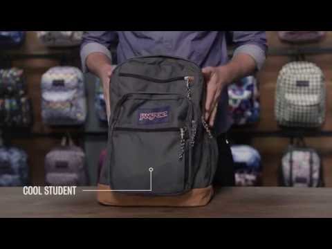 Jansport cool student backpack hot sale black