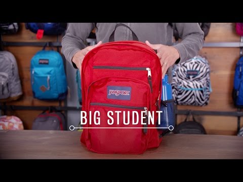 inside of a jansport cool student backpack JanSport Big Student Backpack