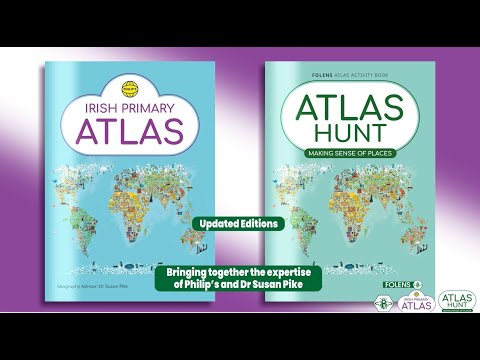 Philip's Irish Primary Atlas - New Edition (2021) - Textbook Only