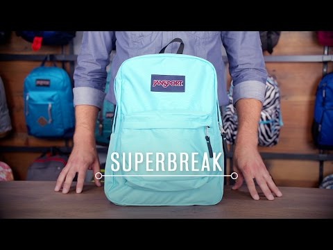 JanSport Superbreak Backpack Forge Grey Schoolbooks.ie