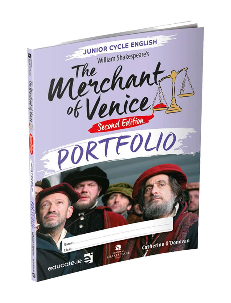 The Merchant of Venice - Portfolio Book Only - 2nd / New Edition (2023) by Educate.ie on Schoolbooks.ie