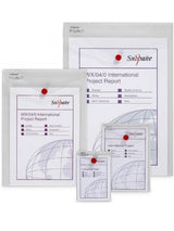 Snopake - Polyfile P File Wallet - Portrait - A6 - Clear - Pack of 5 by Snopake on Schoolbooks.ie