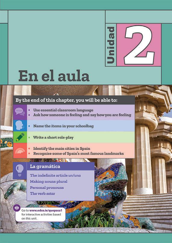 ¿Qué Pasa? 2 - Junior Cycle Spanish - 2nd / New Edition (2022) by Edco on Schoolbooks.ie