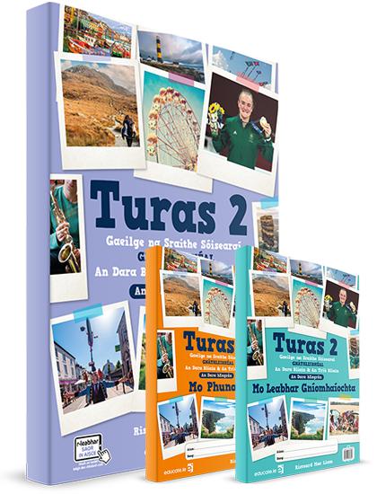 Turas 2 - Junior Cycle Irish - Textbook, Portfolio and Activity Book - Set - 2nd / New Edition (2022) by Educate.ie on Schoolbooks.ie